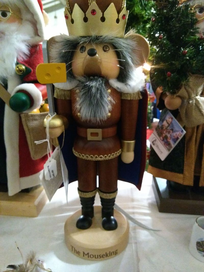 Nutcrackers, Crystal, and Handmade Treasures