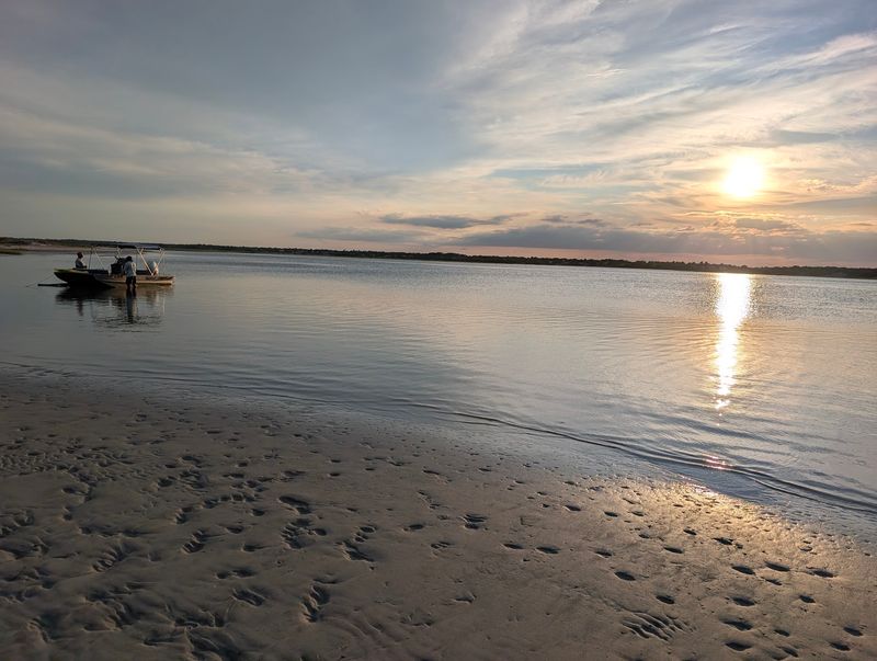 Ocean on One Side, Calm Water on the Other