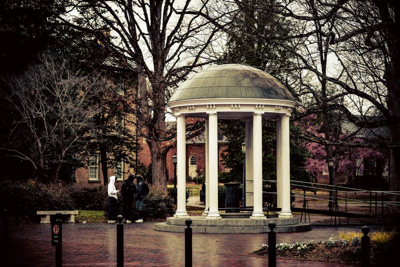Old Well, Bell Tower, and Good Luck Sips