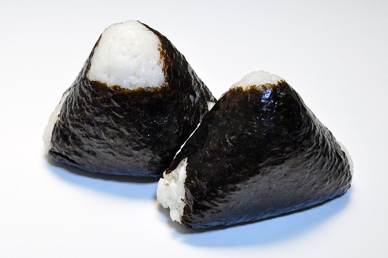 Onigiri Can Hide a Whole Pickled Plum Onigiri Can Hide a Whole Pickled Plum