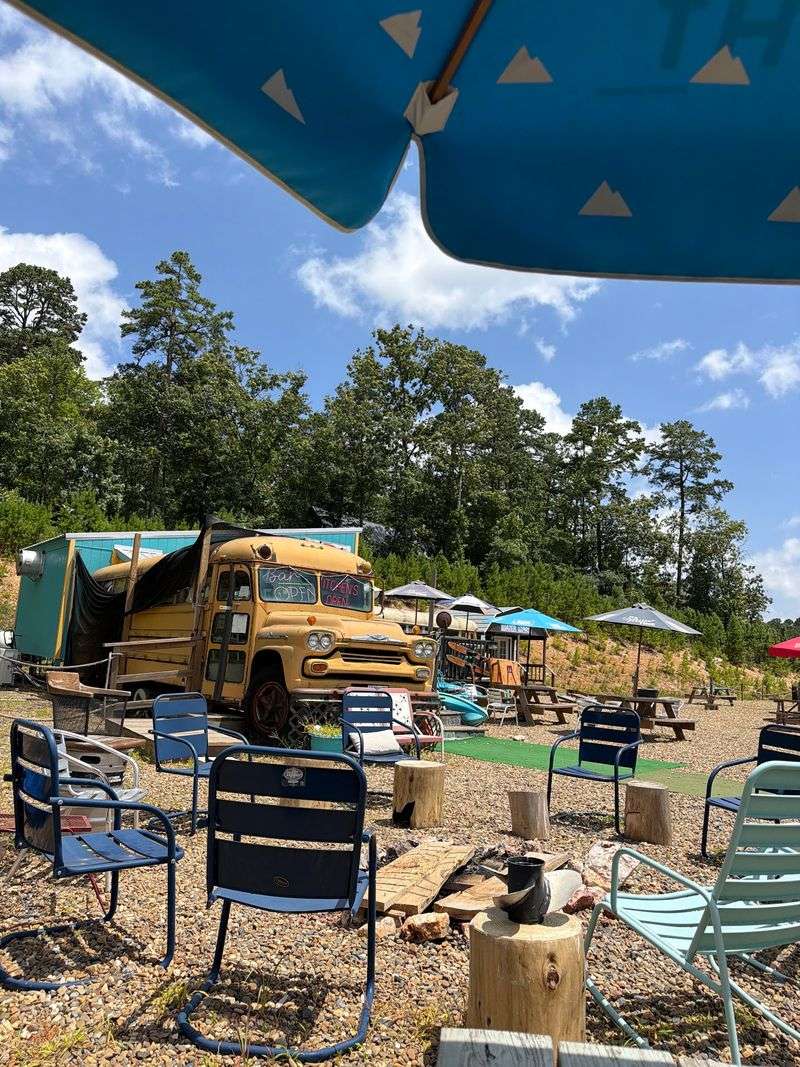 Outdoor Seating, Cornhole, and a Fire Pit Outdoor Seating, Cornhole, and a Fire Pit