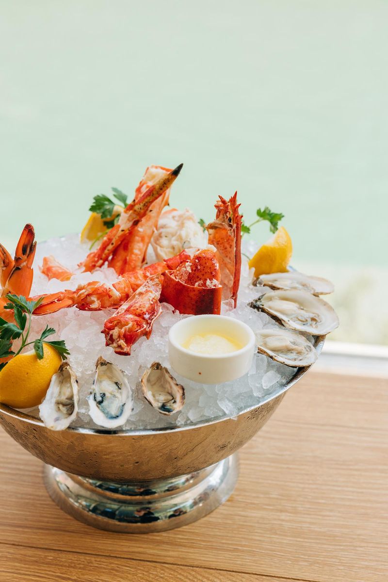 Oysters, King Crab and the Seafood Tower