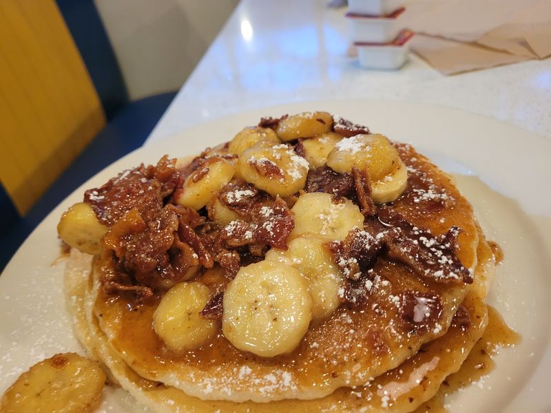 Pancake Stacks With a Dessert Twist Pancake Stacks With a Dessert Twist