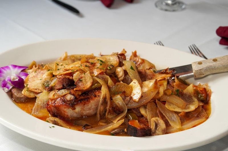 Pasta Plates and Pork Chop Legends