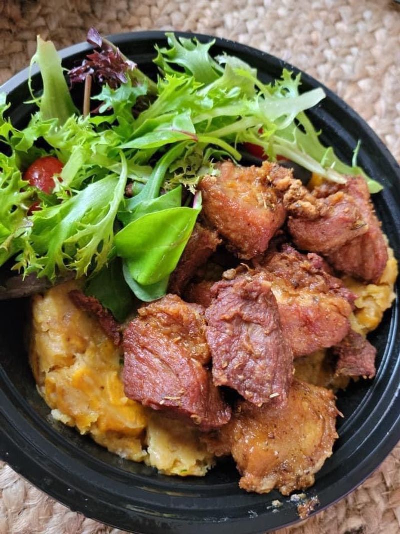 Pernil and Crispy Fried Pork Pernil and Crispy Fried Pork