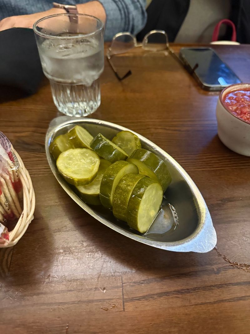 Pickles, Crackers, and Salsa to Start Pickles, Crackers, and Salsa to Start
