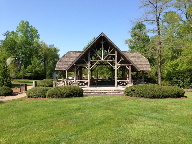 Picnic Tables, Gardens, and Quiet Lawns Picnic Tables, Gardens, and Quiet Lawns