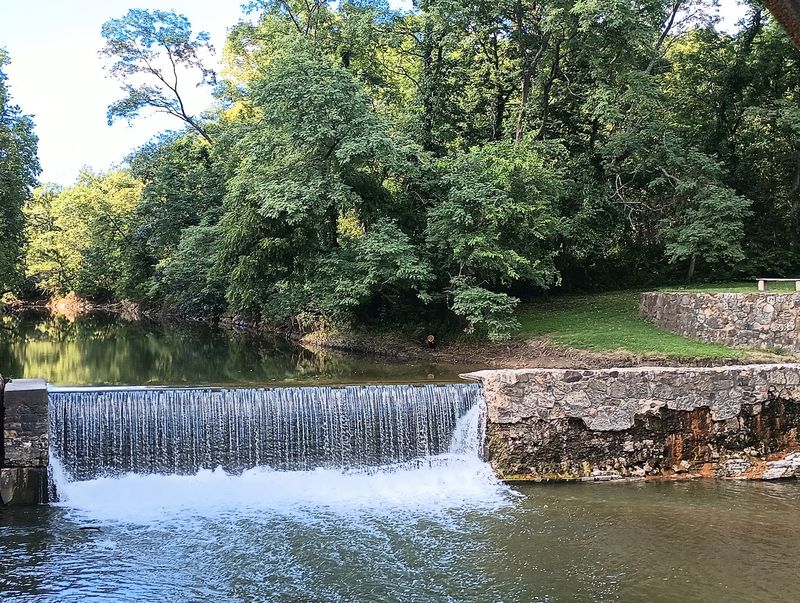 Pine Creek and the Waterfall
