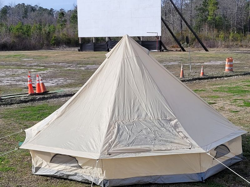 Pitching a Tent After the Credits Pitching a Tent After the Credits