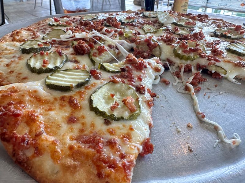 Pizza With a Pickle Twist