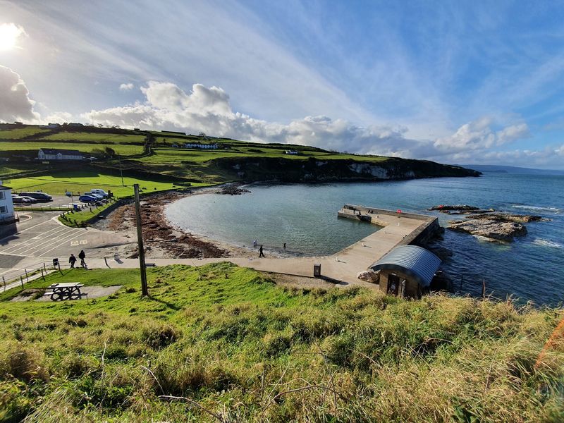 Portmuck Harbour, County Antrim, Northern Ireland Portmuck Harbour, County Antrim, Northern Ireland