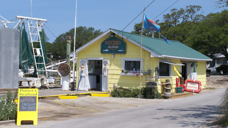 Potter's Seafood, Southport, NC