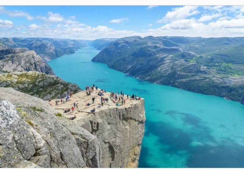 Preikestolen, Norway Preikestolen, Norway