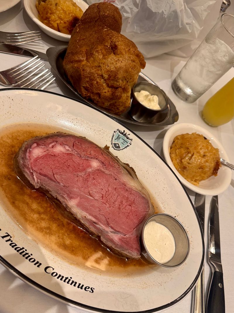 Prime Rib, the Star of the Show Prime Rib, the Star of the Show