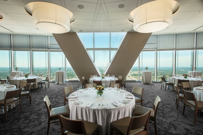 Private Rooms and Event Space Above the City