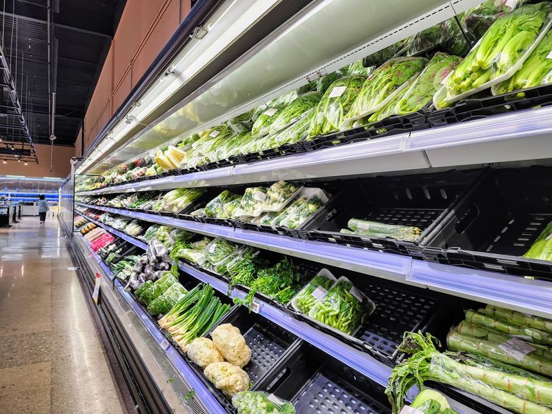 Produce Aisles Full of Hard-to-Find Greens