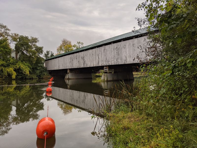 Pulp Mill Covered Bridge, Middlebury, Vermont
