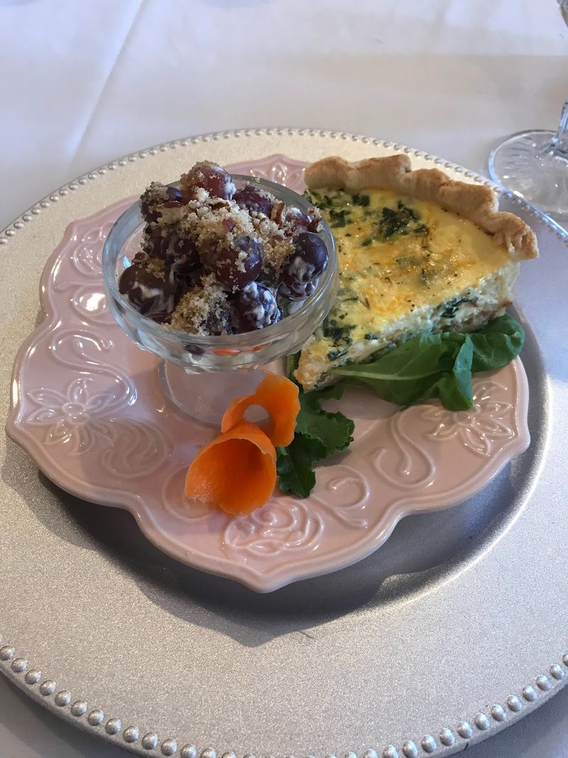 Quiche and That Famous Grape Salad