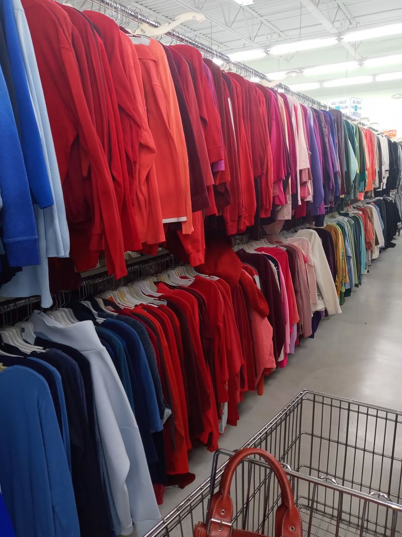 Racks Of Clothes For Every Member Of The Family