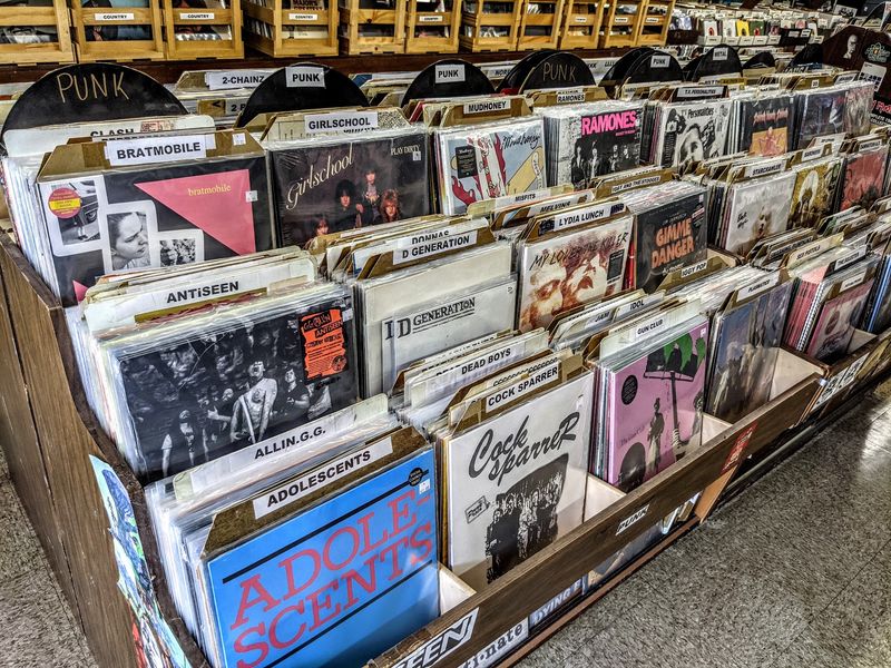 Racks Upon Racks of Vinyl