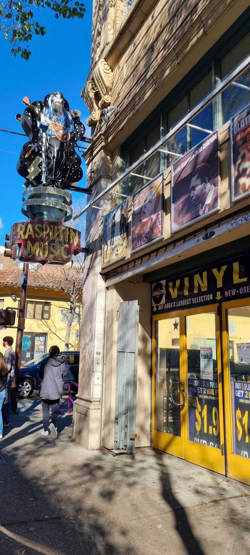 Rasputin Music, Berkeley, California Rasputin Music, Berkeley, California