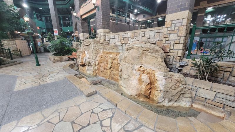 Real Trees, a Fountain, and a Thermostat Stuck on Spring Real Trees, a Fountain, and a Thermostat Stuck on Spring