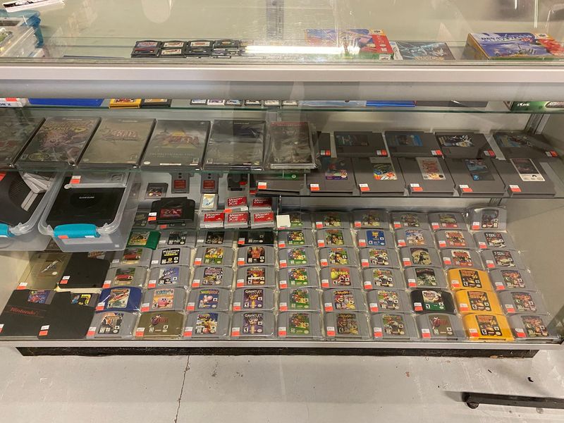 Retro Game Shelves Worth the Drive Retro Game Shelves Worth the Drive