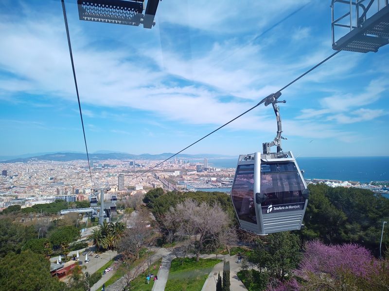 Ride the Montjuïc Cable Car Ride the Montjuïc Cable Car