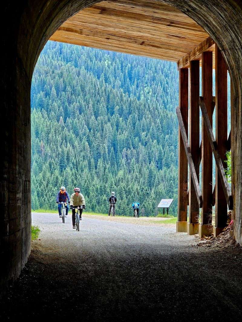 Ride the Route of the Hiawatha, Near Wallace, Idaho