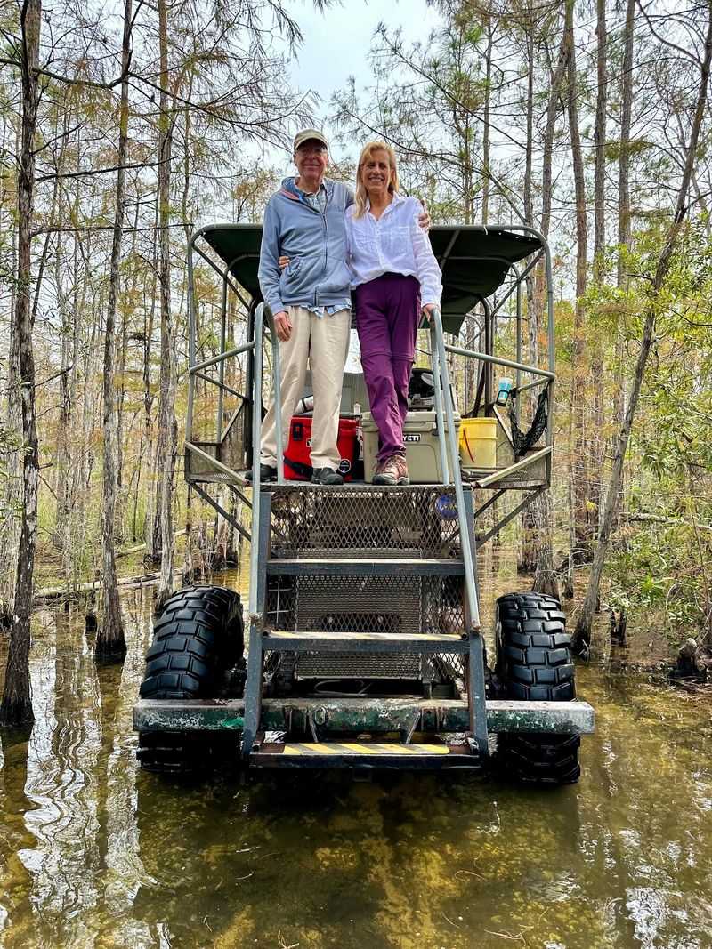 Riding High on a Swamp Buggy