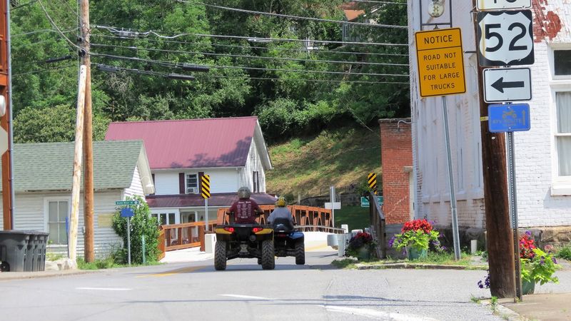 Riding Straight Into Town Riding Straight Into Town