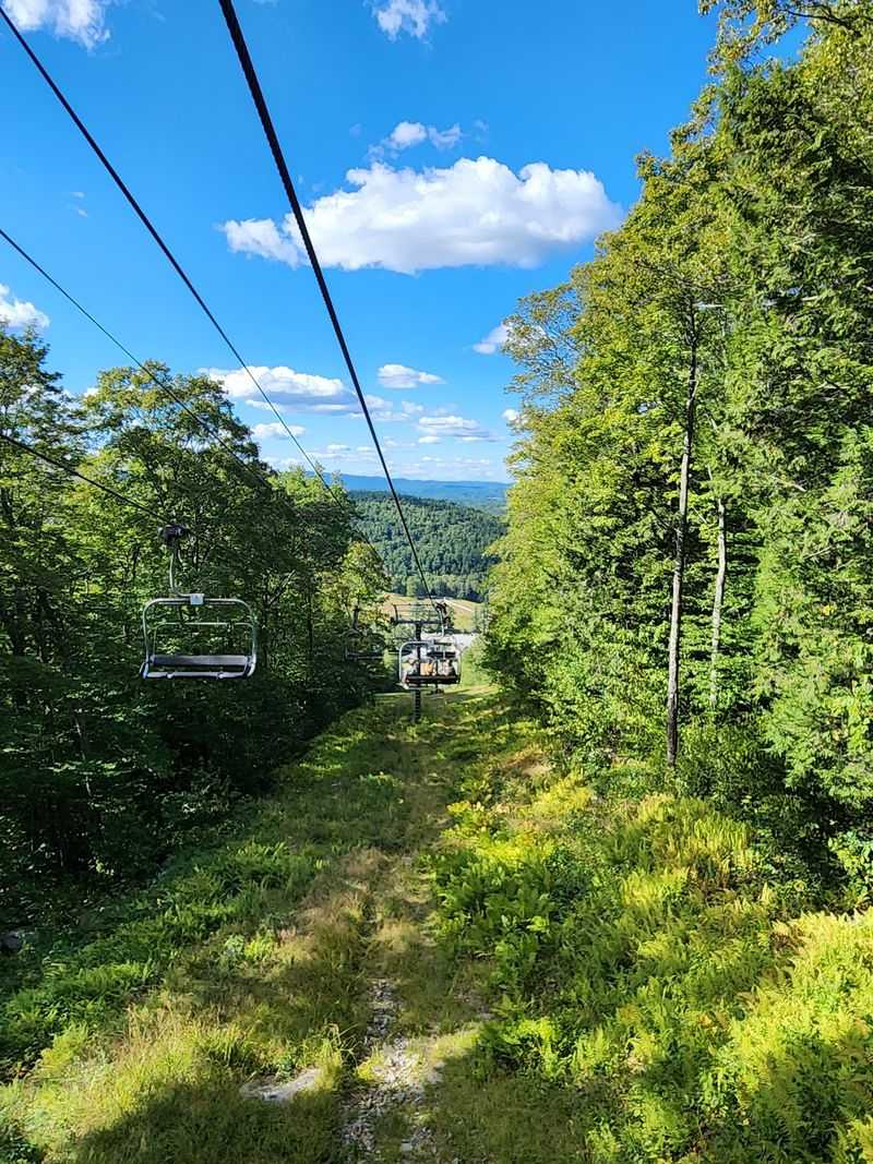 Riding the Chairlift Without Skis