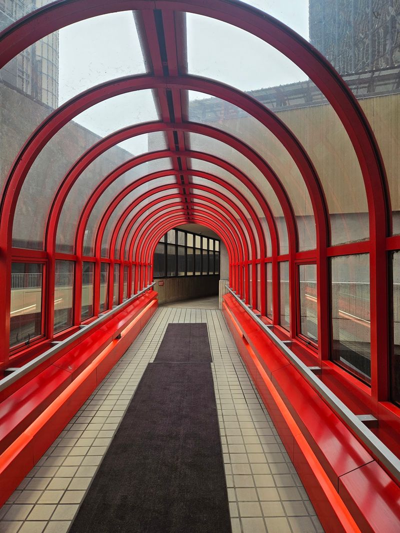 Riding the People Mover to the Door Riding the People Mover to the Door