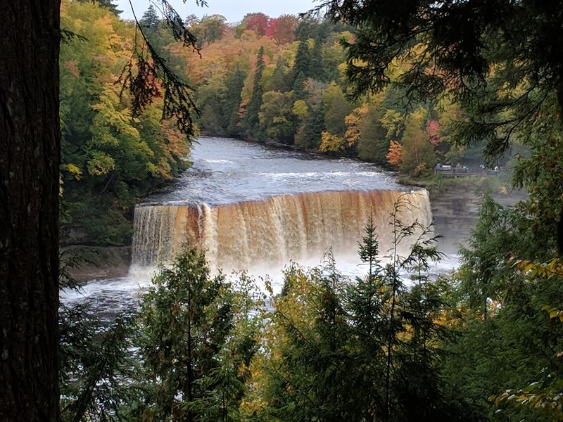 River Trail at Tahquamenon Falls State Park, Paradise, Michigan River Trail at Tahquamenon Falls State Park, Paradise, Michigan