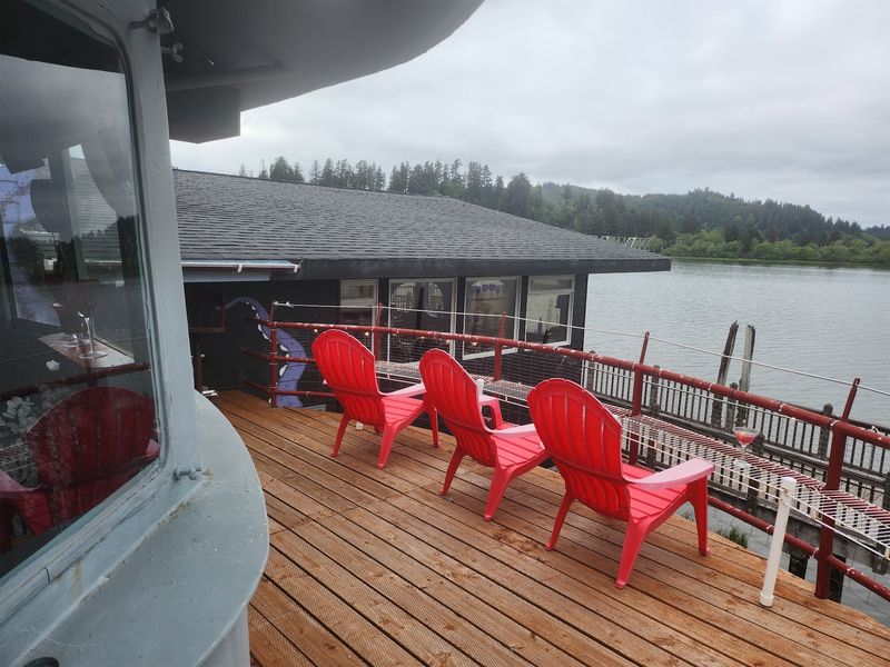River Views and Patio Seating