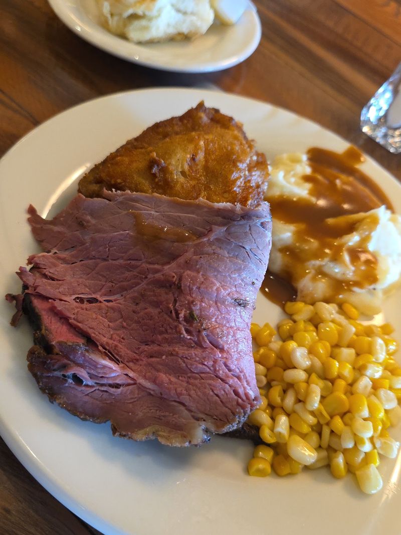 Roast Beef at the Carving Station Roast Beef at the Carving Station