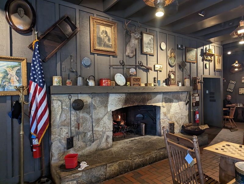 Rocking Chairs, a Stone Hearth, and Walls Full of Yesterday