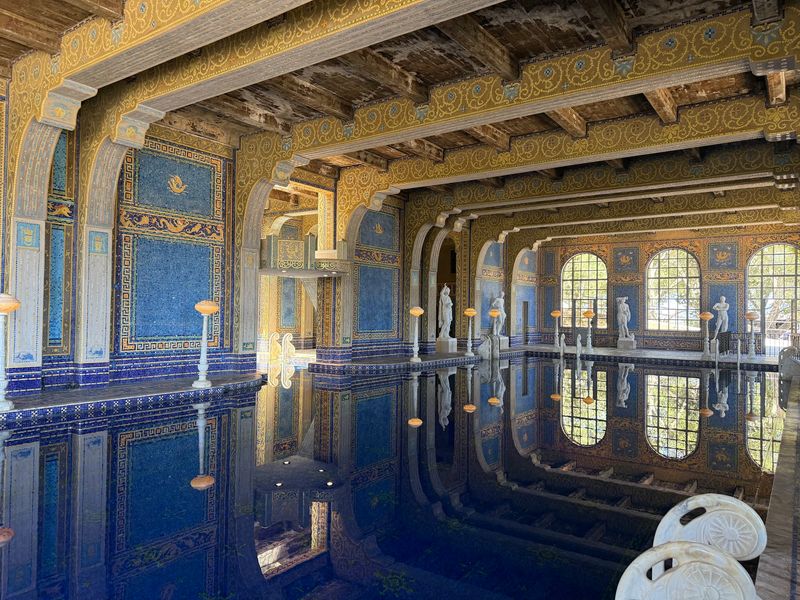 Roman Pool at Hearst Castle, San Simeon, California, USA