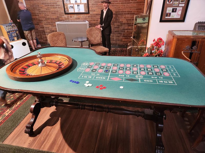 Roulette Tables and Casino Relics