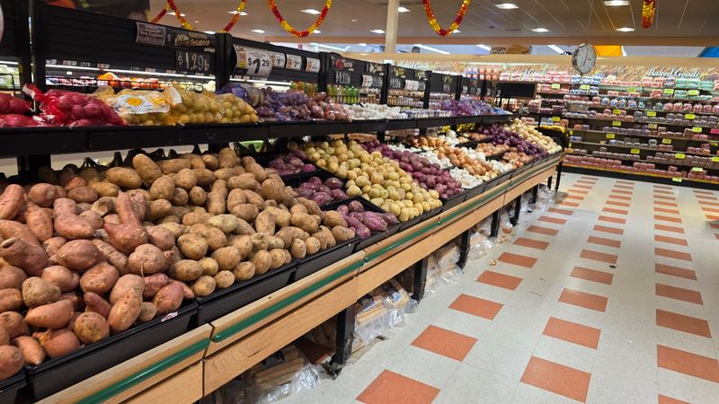 Rows of Produce Worth Slowing Down For