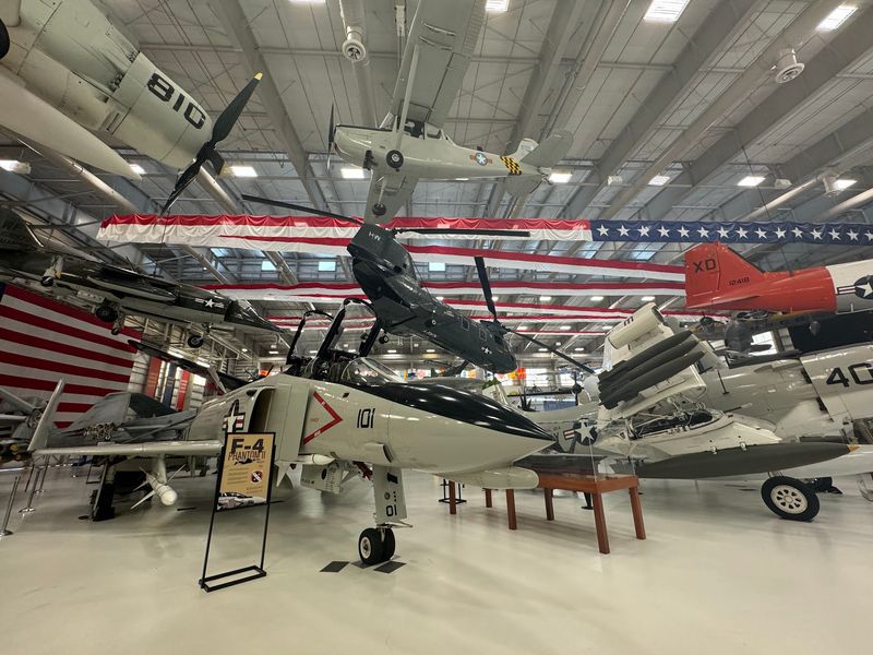 Rows of Restored Aircraft From Every Era Rows of Restored Aircraft From Every Era