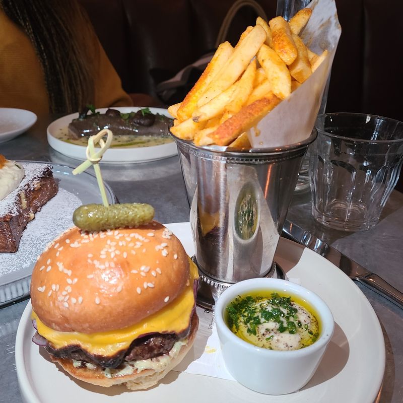 Royale With Cheese and a Basket of Frites