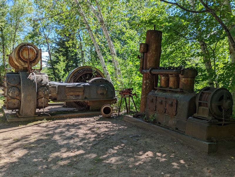 Ruins and Rusty Machines Above Ground Ruins and Rusty Machines Above Ground