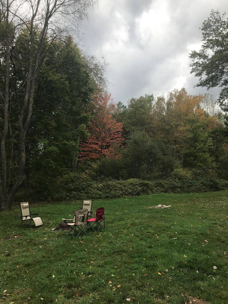 Rustic Camping Right Beside the Action Rustic Camping Right Beside the Action