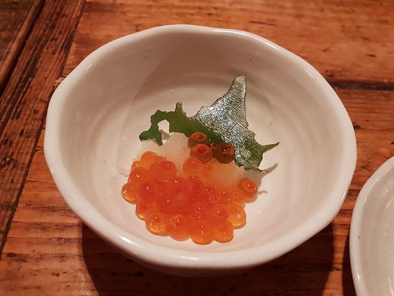 Salmon eggs