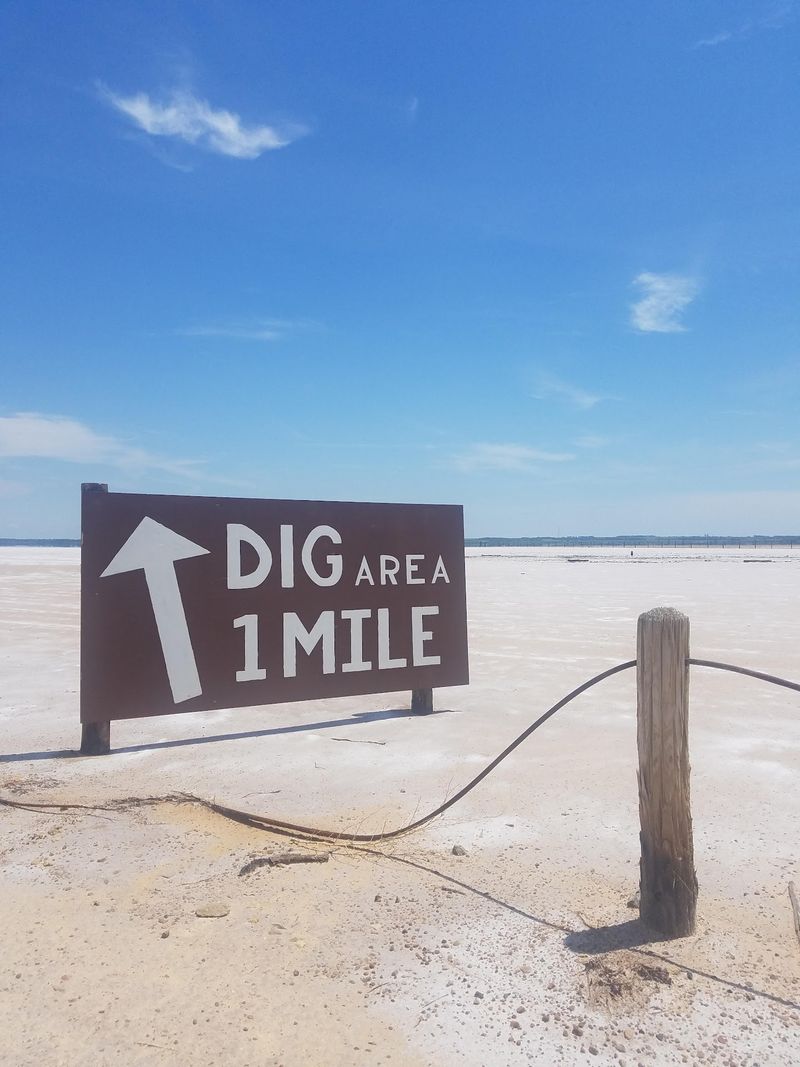 Salt Plains State Park, Oklahoma, Jet Salt Plains State Park, Oklahoma, Jet