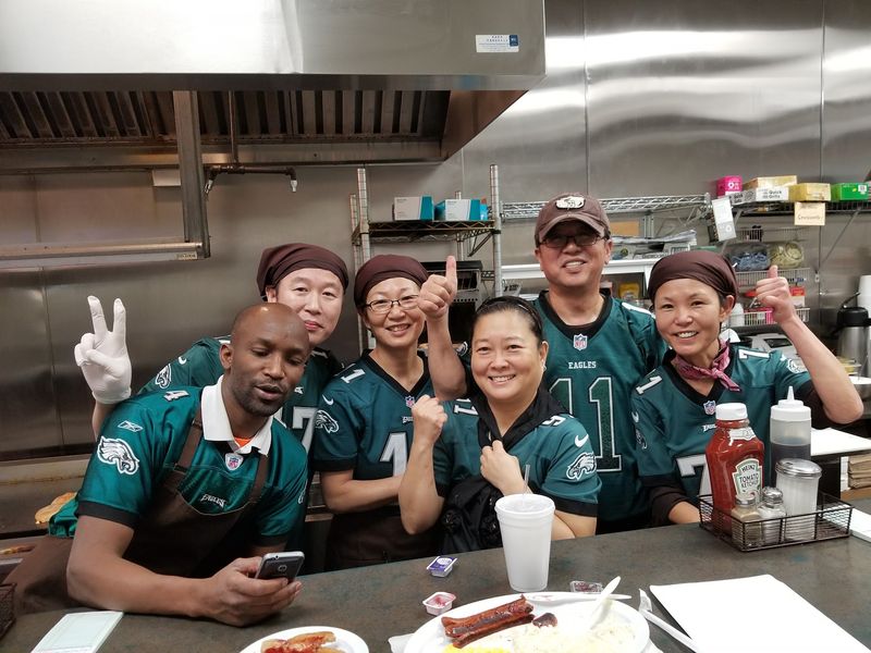 Sam and a Friendly Small-Business Crew