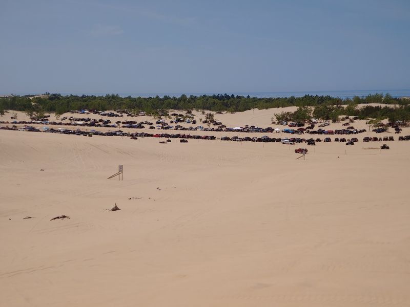 Sand With a Very Long Memory