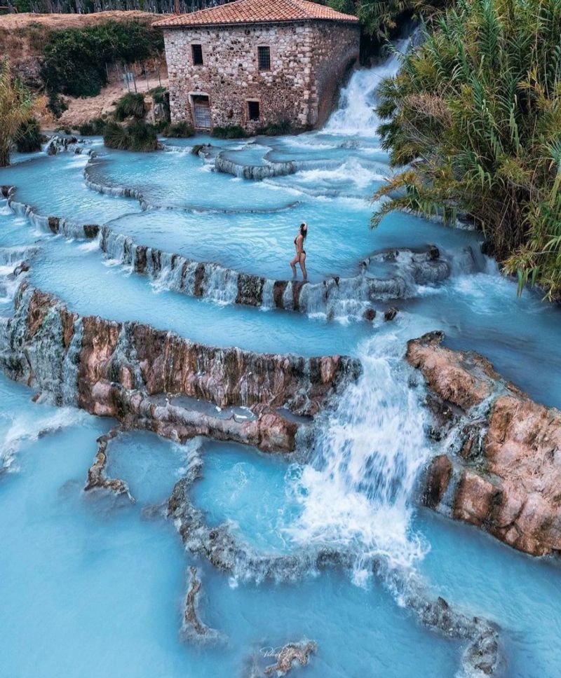 Saturnia, Tuscany, Italy Saturnia, Tuscany, Italy