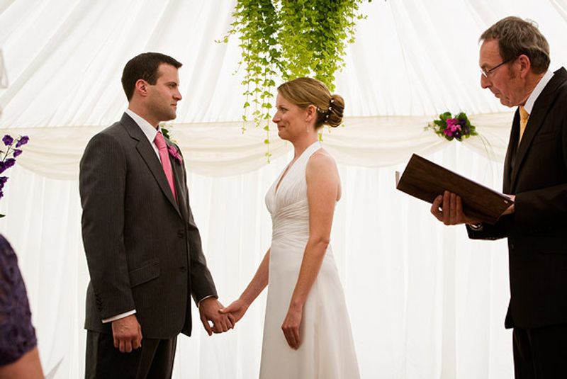 Saying the Banns Before a Wedding